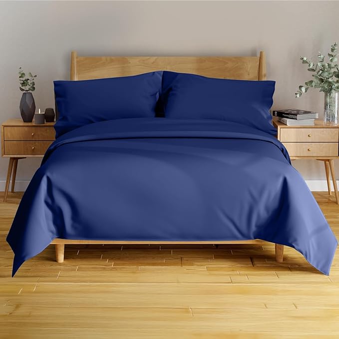 Bamboo Cooling Bed Sheet Set - King - 4 Piece