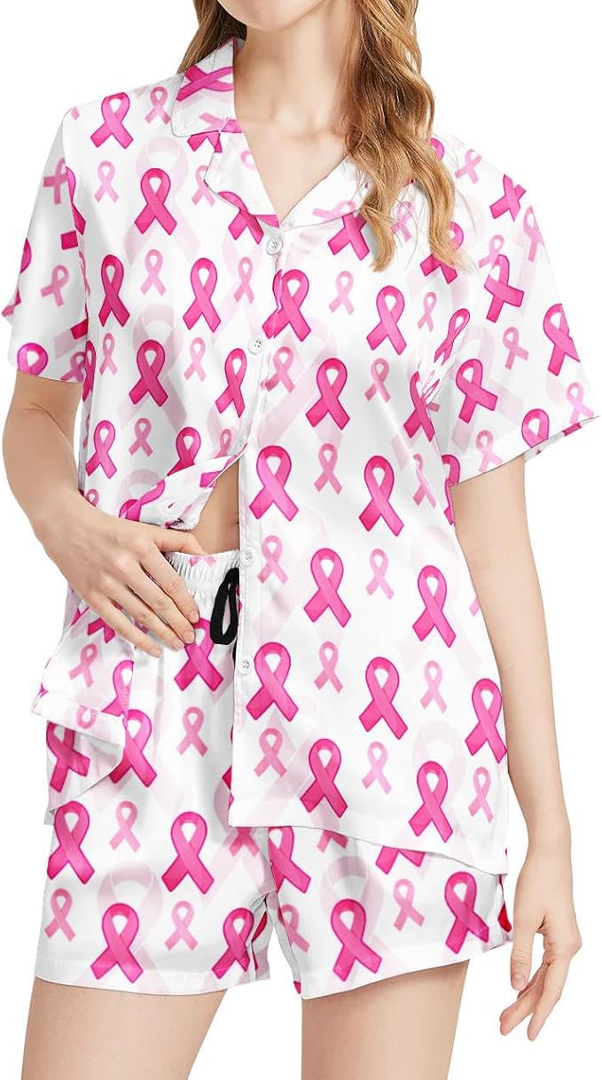 Women's Pajama Set - Short Sleeve - 2 Piece