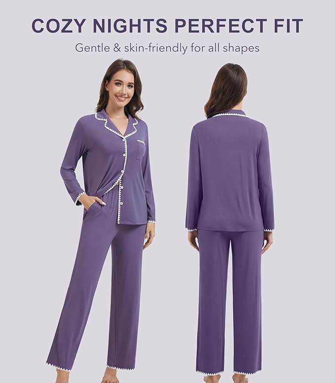 Women's Bamboo Pajama Set - 2 Piece
