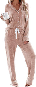 Women's Pajama Set - Long Sleeve - 2 Piece