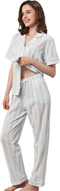 Women's 100% Cotton Pajama Set - 2 Piece
