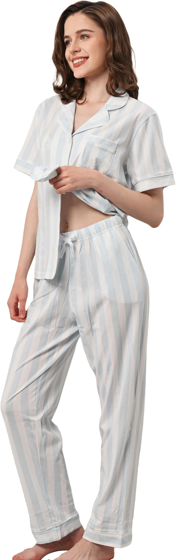Women's 100% Cotton Pajama Set - 2 Piece