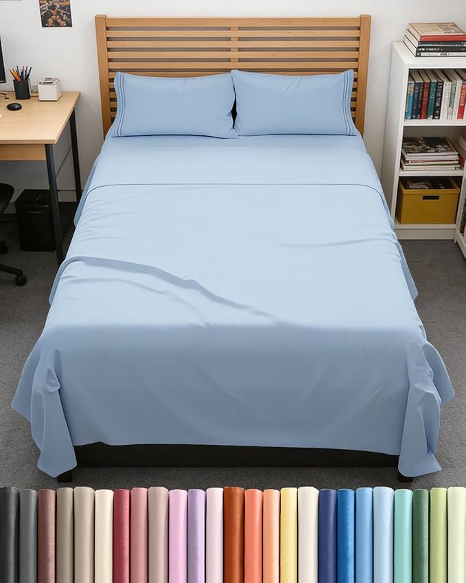 Cooling Bed Sheet Set - Full - 4 Piece