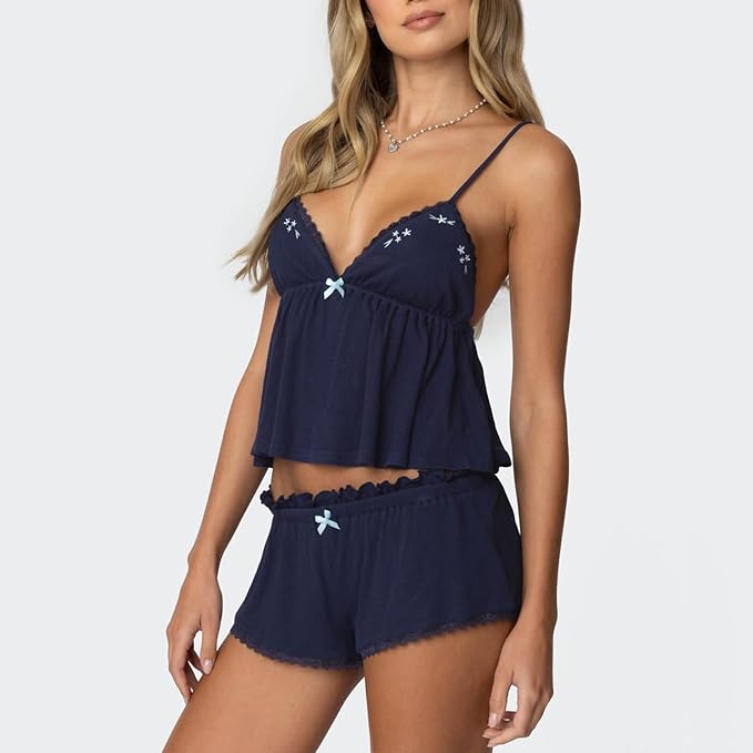 Women's Shorts Pajama Set - 2 Piece