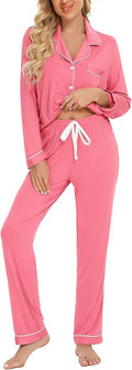 Women's Pants Pajama Set - Long Sleeve - 2 Piece