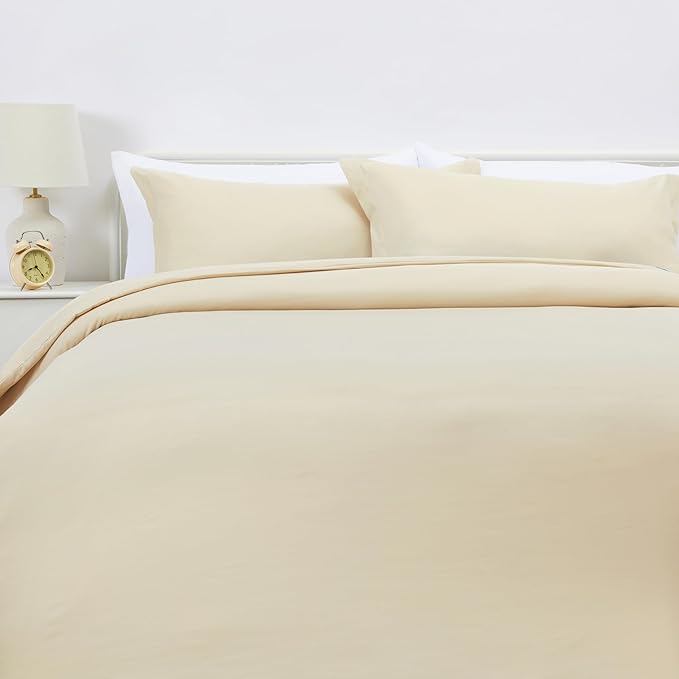 Microfiber Duvet Cover Set - King - 3 Piece