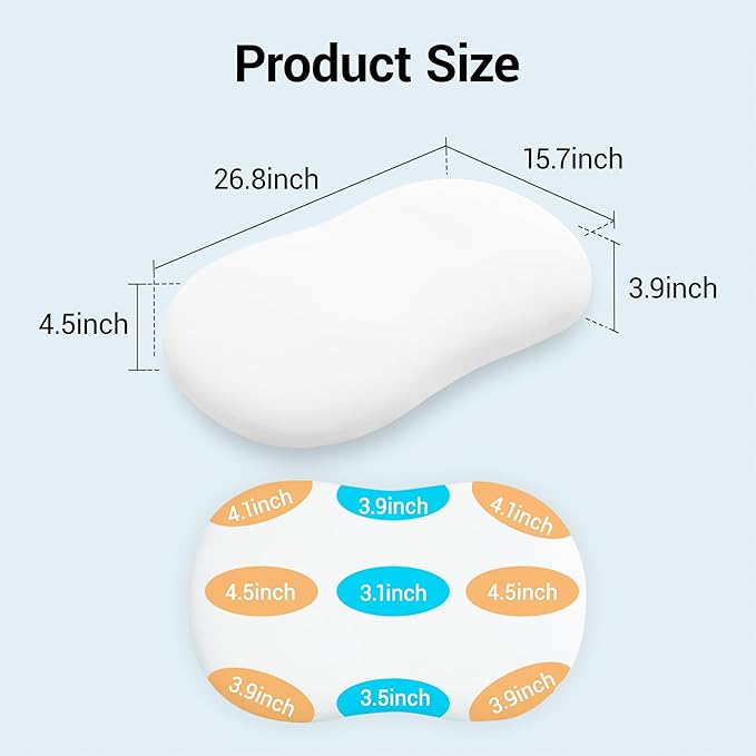 Memory Foam Cooling Bed Pillow