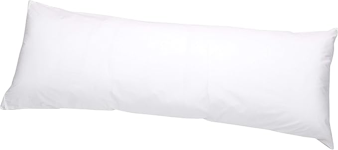 100% Cotton Hypoallergenic Pillow Protector - 55 x 21 in
