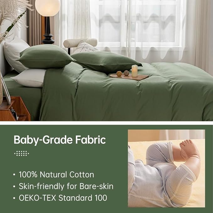 Linen Duvet Cover Set - Twin XL - 2 Piece