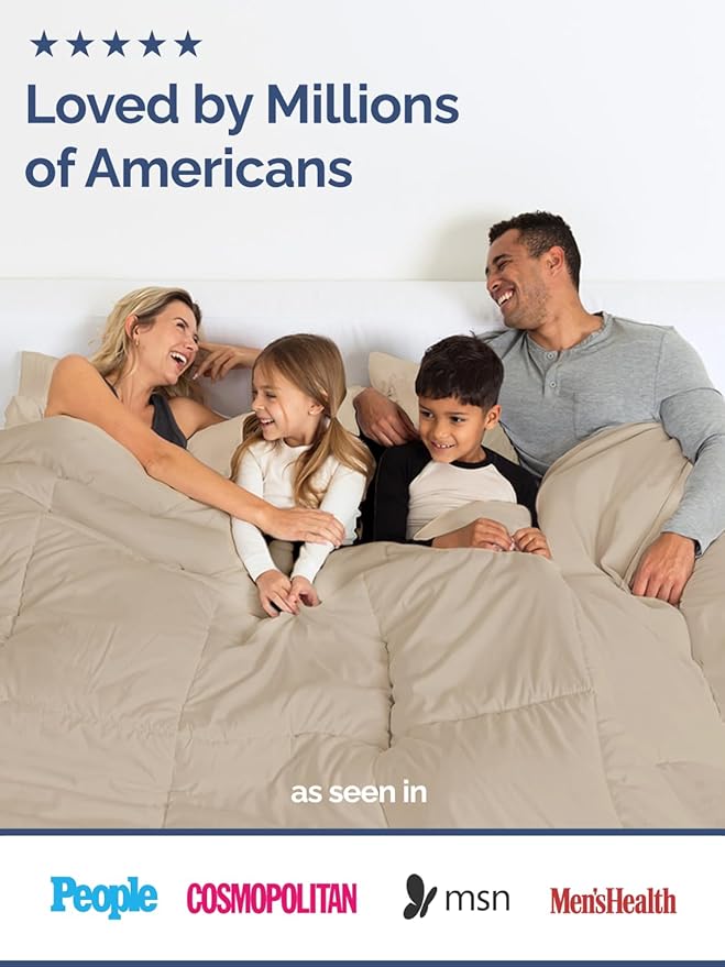 Microfiber Cooling Duvets Down Comforter - King