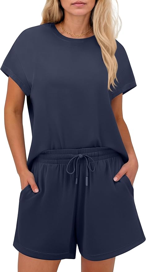 Women's Loungewear Set - Shorts - 2 Piece