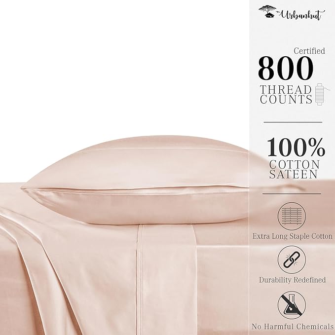 Bed Sheet Set - Twin - 16 in Deep Pocket - 4 Piece