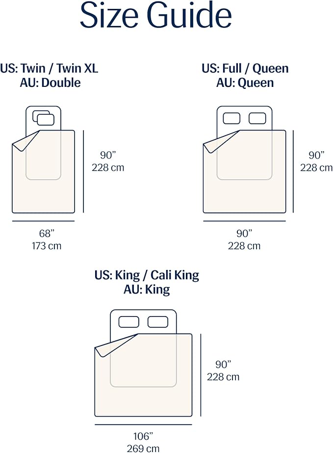 Cooling Comforter - King - 106 x 90 in