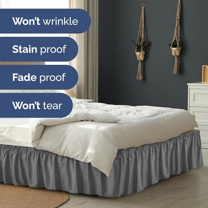 Bed Skirt - Queen - 14 in Drop