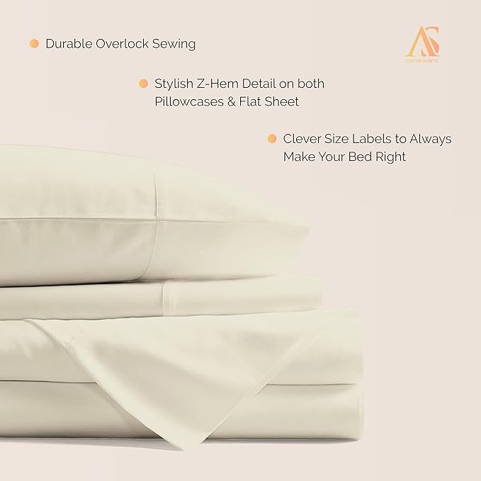 Cooling Bed Sheet Set - Full - 4 Piece