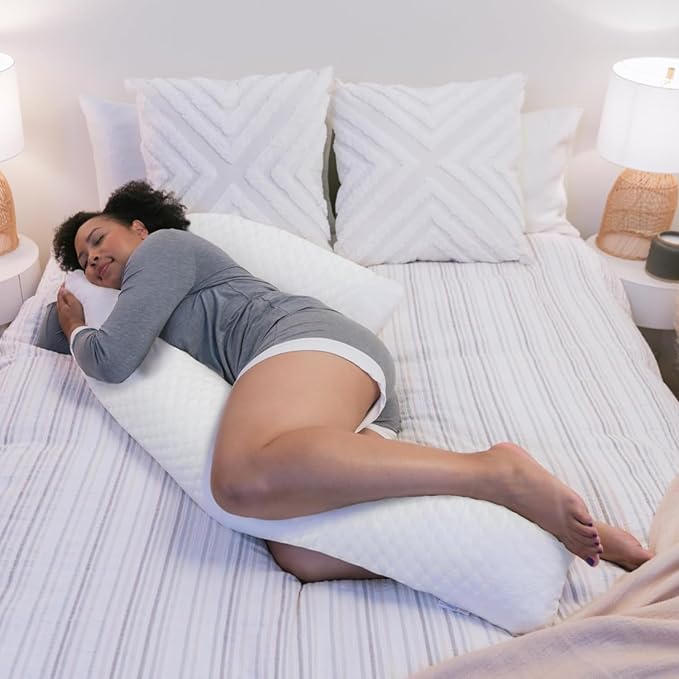 Memory Foam Cooling Body Pillow - Full