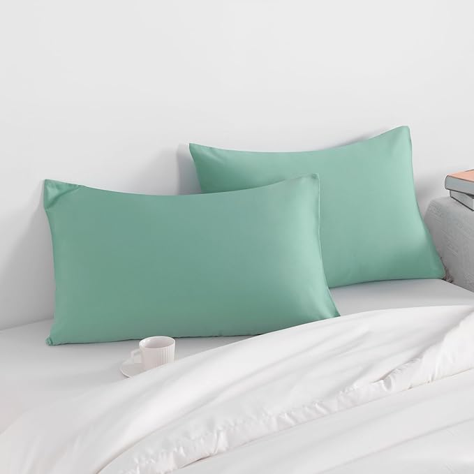 Microfiber Pillowcase Set - King - 20 x 40 in - 2 Pack - 2 Piece