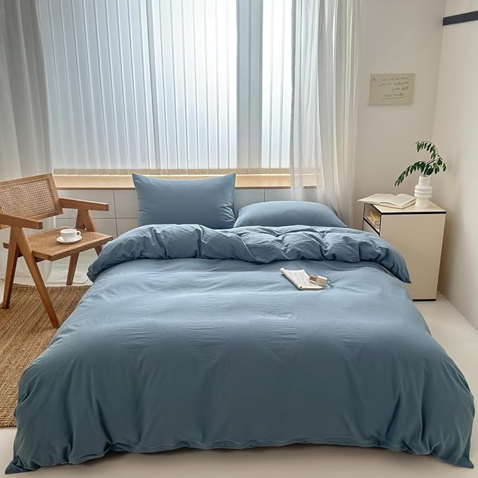 Linen Duvet Cover Set - King