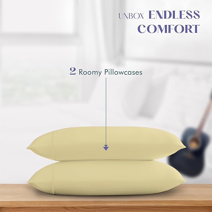 Linen Cooling Pillowcase Set - King - 2 Piece