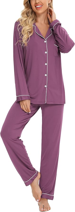 Women's Pants Pajama Set - Long Sleeve - 2 Piece