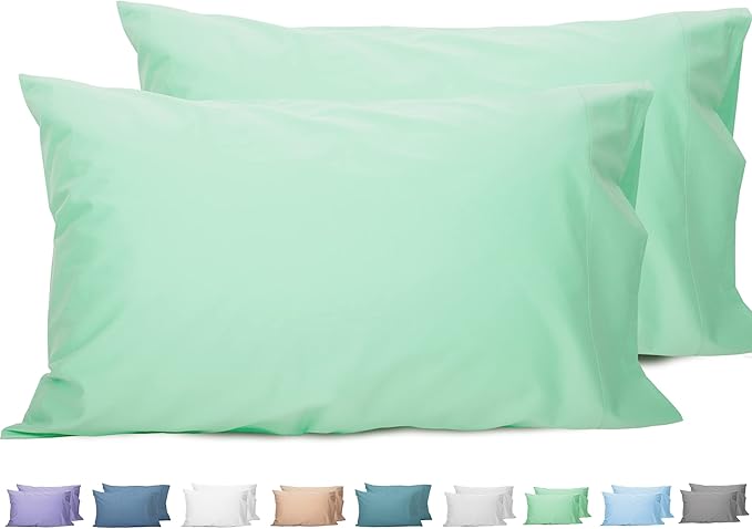 100% Cotton Pillowcase Set - King - 20 x 40 in - 2 Piece