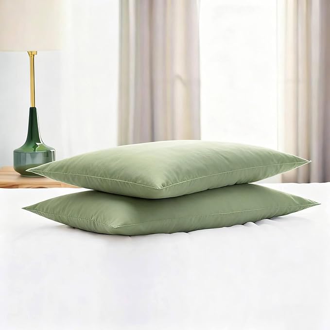 Down Alternative Bed Pillow - King - 20 x 36 in - 2 Piece