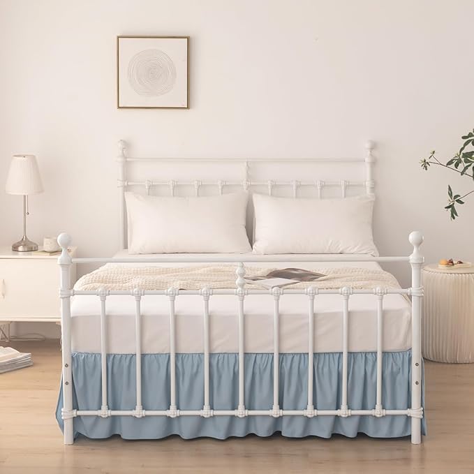 Microfiber Bed Skirt - Full - 12 in Drop