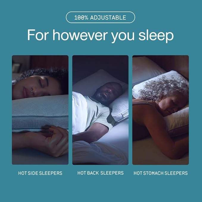 Memory Foam Cooling Bed Pillow - King