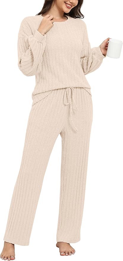 Women's Pants Pajama Set - Long Sleeve - 2 Piece
