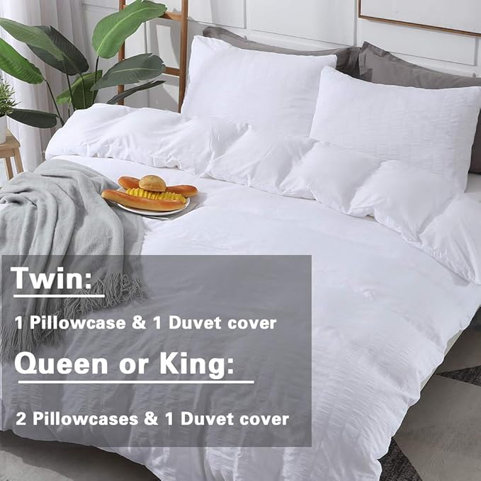 Microfiber Duvet Cover Set - Twin - 68 x 90 in - 2 Piece