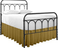 Microfiber Bed Skirt - Twin - 15 in Drop