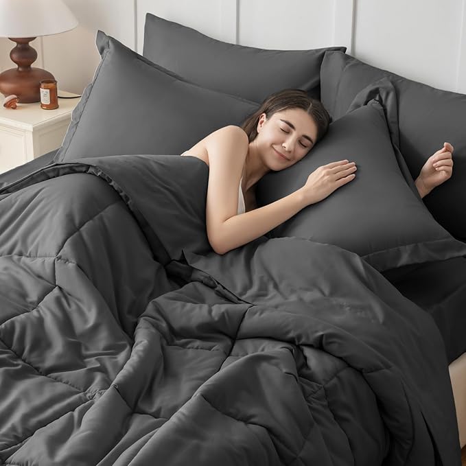 Down Alternative Comforter Set - Full - 7 Piece