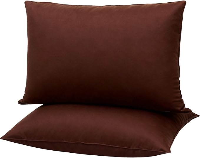Down Alternative Bed Pillow - King - 20 x 36 in - 2 Piece