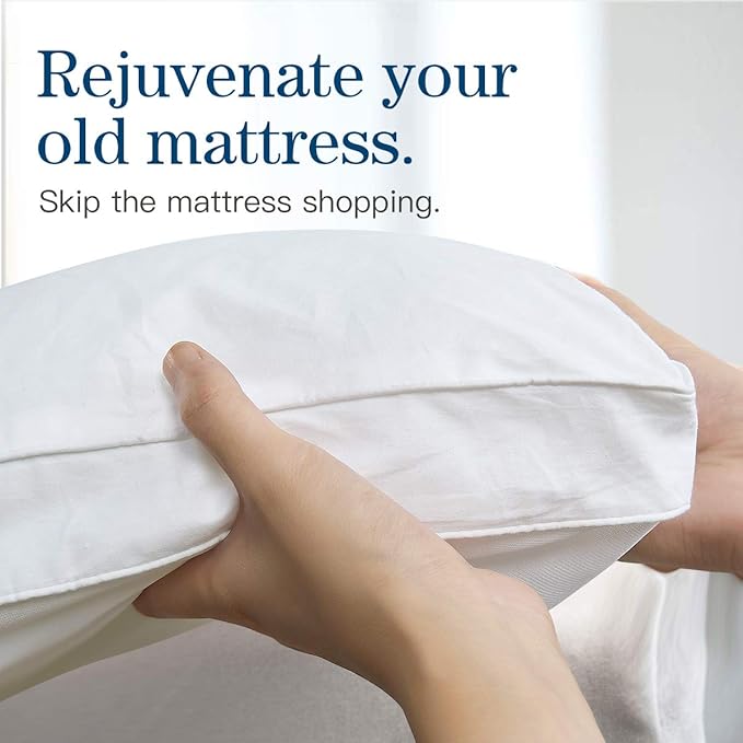 Cooling Mattress Topper - Twin XL - 21 in Deep Pocket