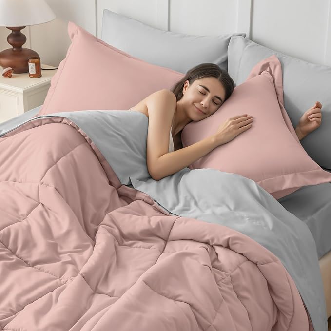 Down Alternative Comforter Set - Full - 7 Piece