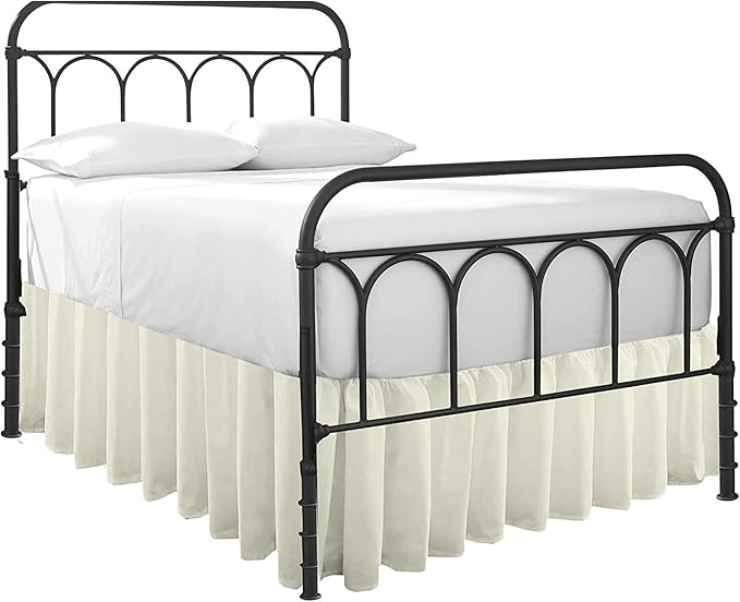 Microfiber Bed Skirt - Twin - 22 in Drop