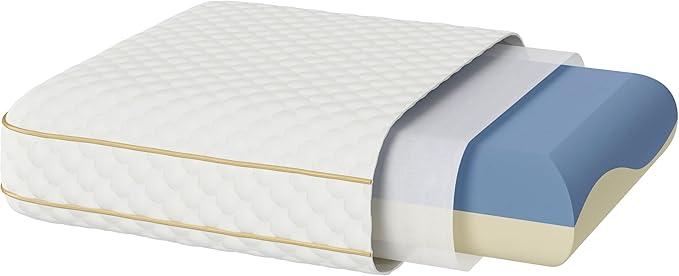 Memory Foam Bed Pillow - Standard