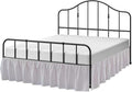 Microfiber Bed Skirt - King - 15 in Drop