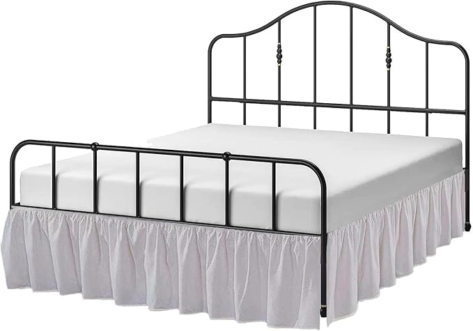 Microfiber Bed Skirt - King - 15 in Drop