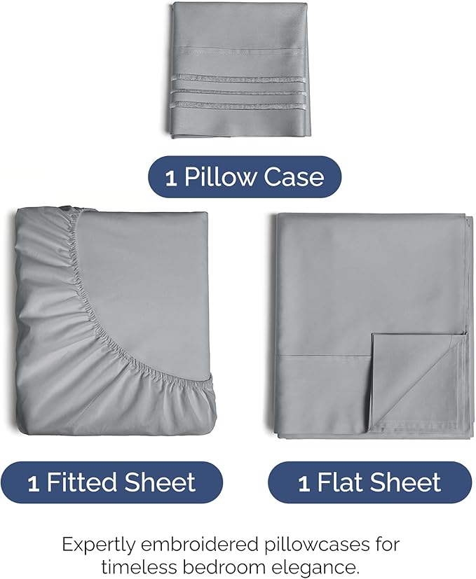 Cooling Bed Sheet Set - Twin XL - 3 Piece