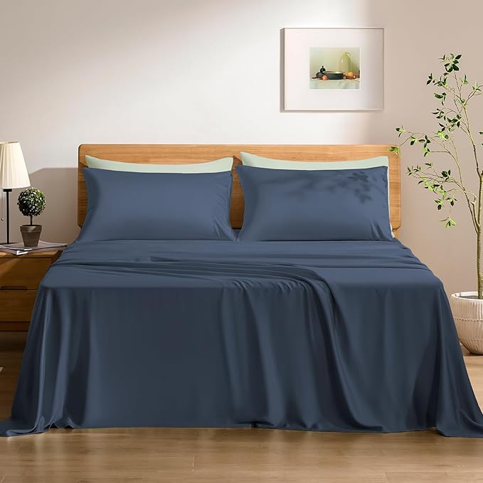 Bamboo Cooling Bed Sheet Set - Twin - 3 Piece