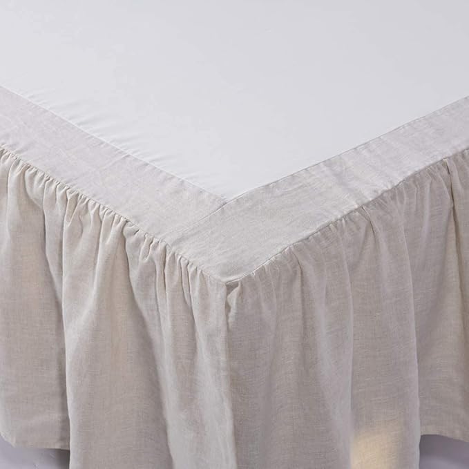 Linen Bed Skirt - Full