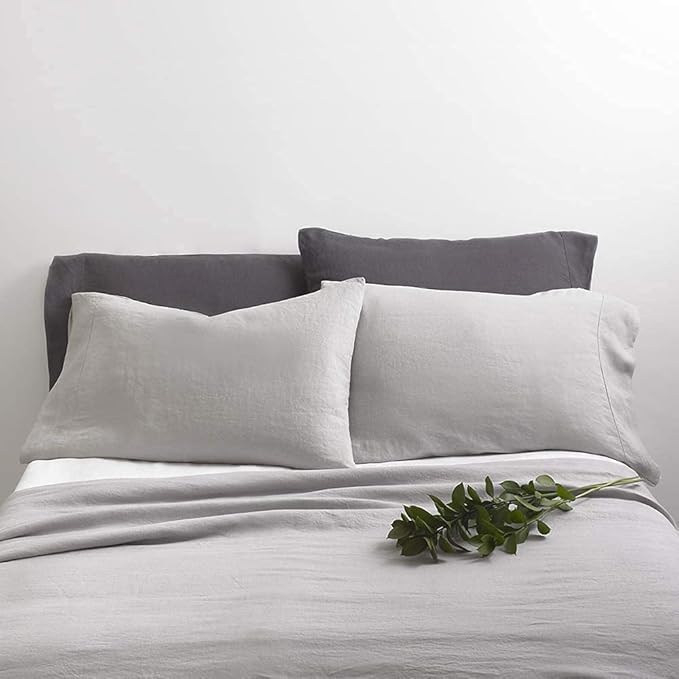 Linen Cooling Duvet Cover Set - Queen