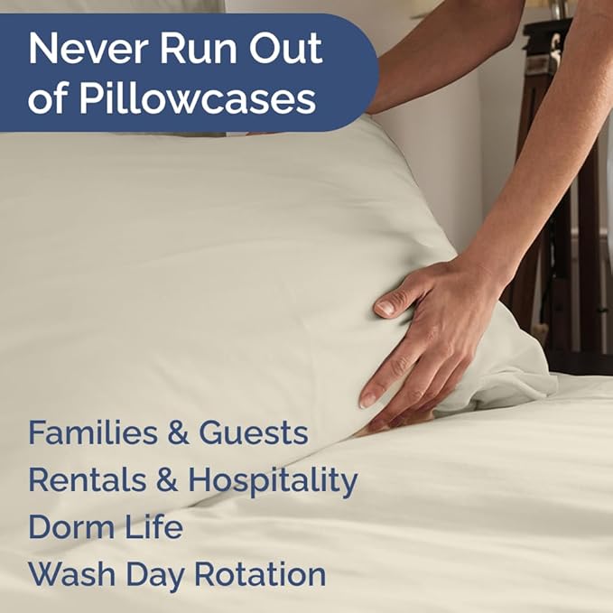 Pillowcase Set - Queen - 6 Piece