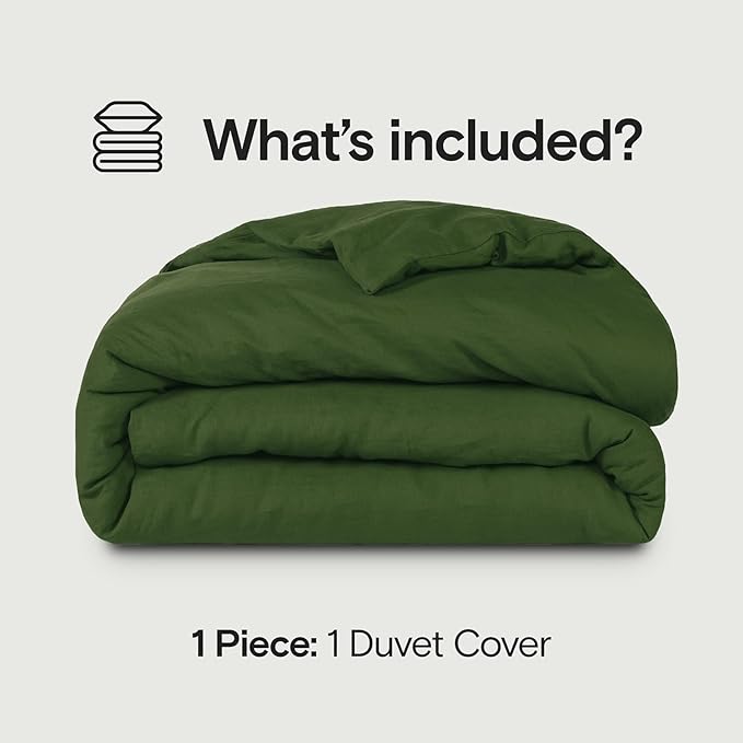 Linen Cooling Duvet Cover Set - Queen