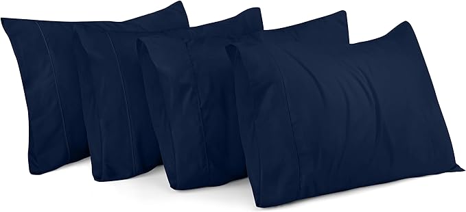 Microfiber Pillowcase Set - Queen - 20 x 30 in - 4 Pack