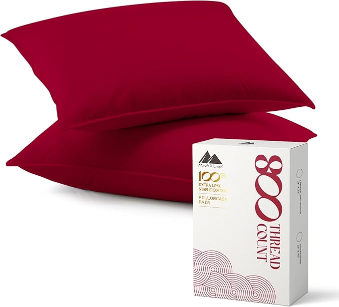 Linen Pillowcase Set - Queen - 2 Piece