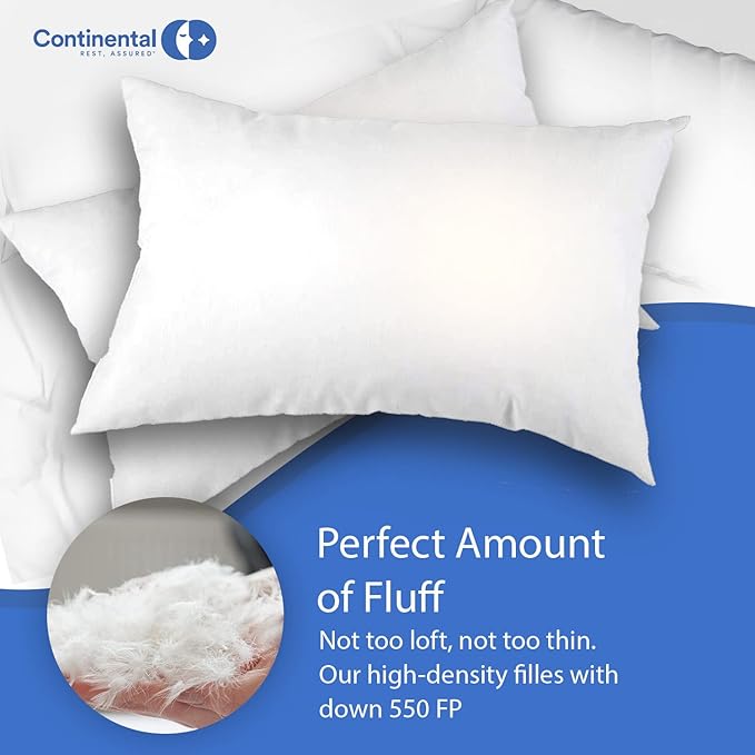 Bed Pillow - King - 20 x 36 in
