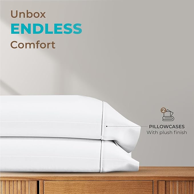 Cooling Pillowcase Set - King - 2 Piece