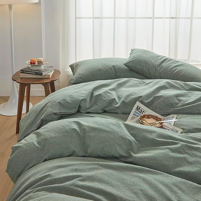 Linen Duvet Cover Set - Full